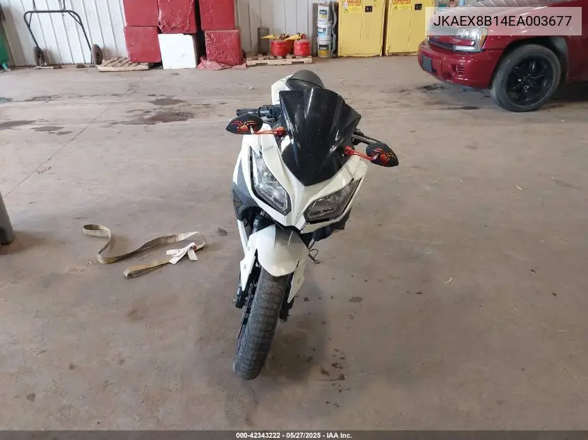 2014 Kawasaki Ex300 B VIN: JKAEX8B14EA003677 Lot: 42343222