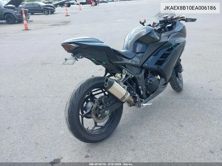 2014 Kawasaki Ex300 B VIN: JKAEX8B10EA006186 Lot: 42745138