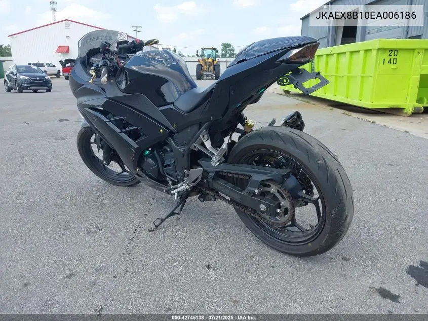2014 Kawasaki Ex300 B VIN: JKAEX8B10EA006186 Lot: 42745138