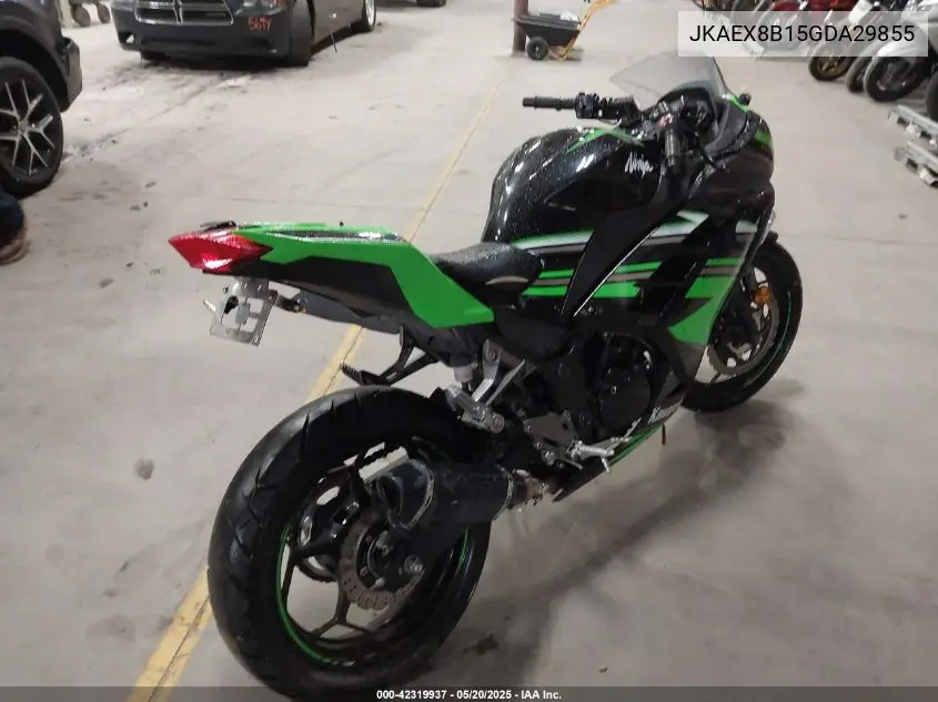 2016 Kawasaki Ex300 B VIN: JKAEX8B15GDA29855 Lot: 42319937