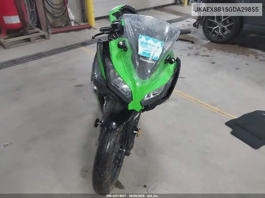 2016 Kawasaki Ex300 B VIN: JKAEX8B15GDA29855 Lot: 42319937