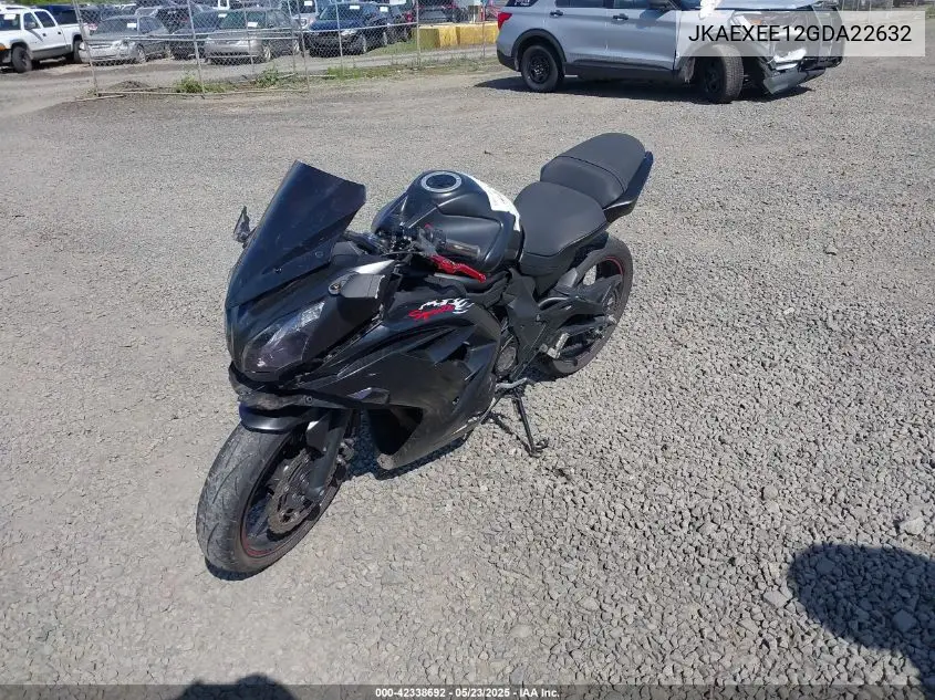 2016 Kawasaki Ex650 E VIN: JKAEXEE12GDA22632 Lot: 42338692