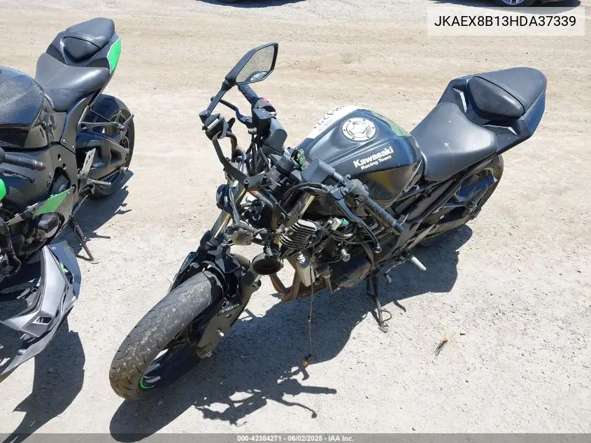 2017 Kawasaki Ex300 B VIN: JKAEX8B13HDA37339 Lot: 42384271