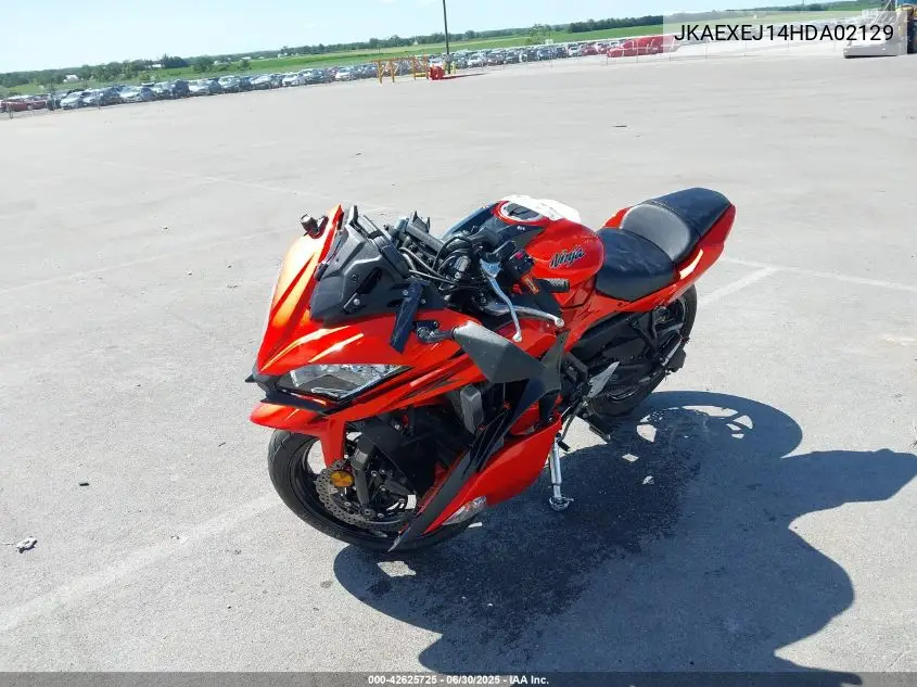 2017 Kawasaki Ex650 J VIN: JKAEXEJ14HDA02129 Lot: 42625725