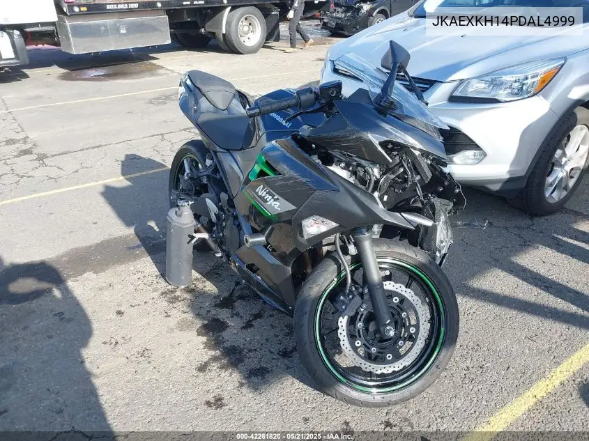 2023 Kawasaki Ex400 VIN: JKAEXKH14PDAL4999 Lot: 42261820