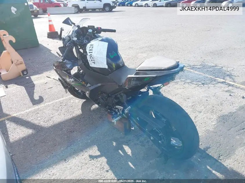 2023 Kawasaki Ex400 VIN: JKAEXKH14PDAL4999 Lot: 42261820
