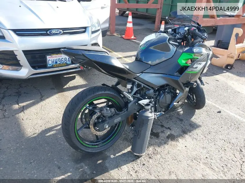 2023 Kawasaki Ex400 VIN: JKAEXKH14PDAL4999 Lot: 42261820
