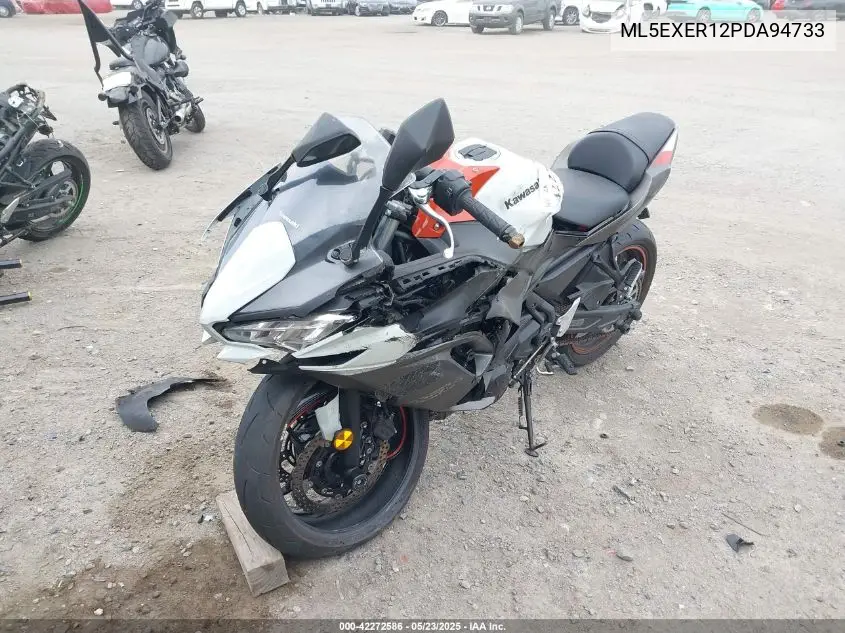 2023 Kawasaki Ex650 R VIN: ML5EXER12PDA94733 Lot: 42272586
