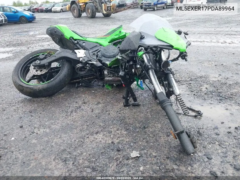 2023 Kawasaki Ex650 R VIN: ML5EXER17PDA89964 Lot: 42309678