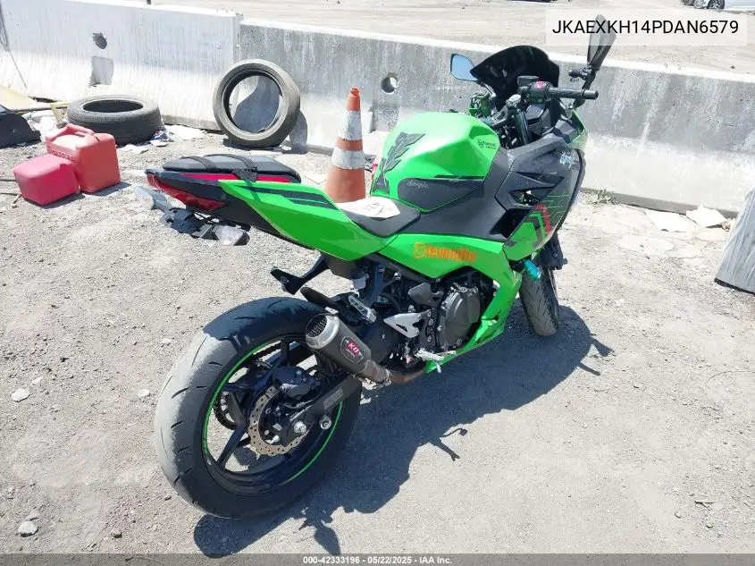 2023 Kawasaki Ex400 VIN: JKAEXKH14PDAN6579 Lot: 42333196