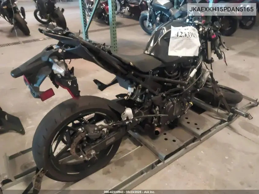 2023 Kawasaki Ex400 VIN: JKAEXKH15PDAN5165 Lot: 42333943