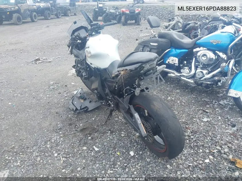 2023 Kawasaki Ex650 R VIN: ML5EXER16PDA88823 Lot: 42337135