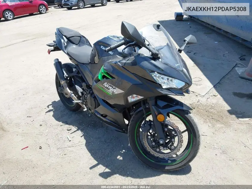 2023 Kawasaki Ex400 VIN: JKAEXKH12PDAP5308 Lot: 42343501