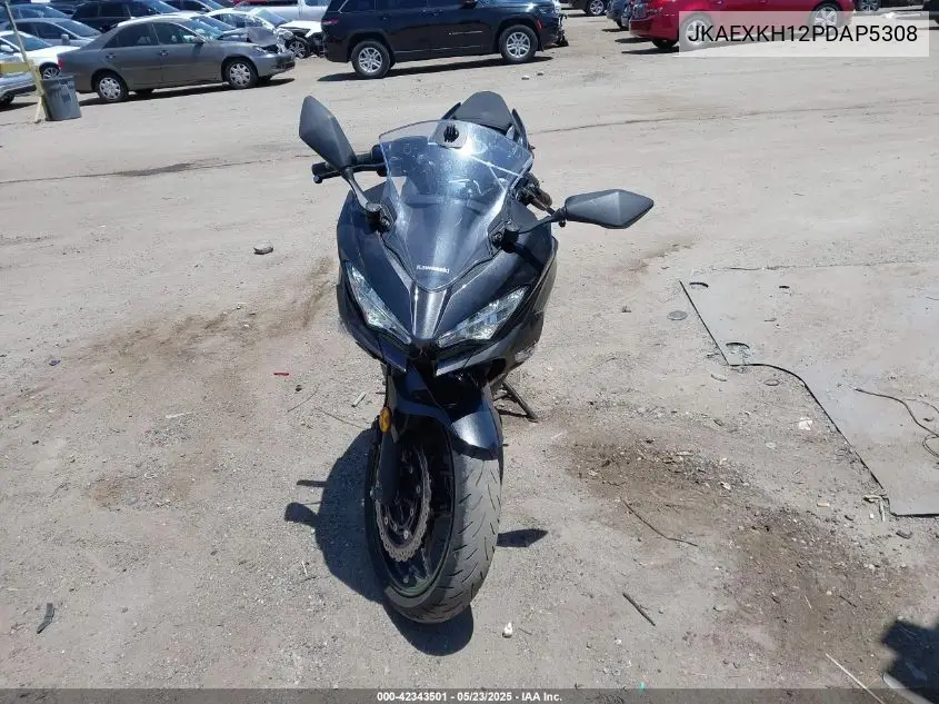 2023 Kawasaki Ex400 VIN: JKAEXKH12PDAP5308 Lot: 42343501