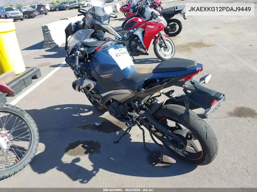 2023 Kawasaki Ex400 VIN: JKAEXKG12PDAJ9449 Lot: 42348862