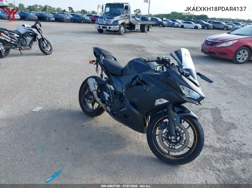 2023 Kawasaki Ex400 VIN: JKAEXKH18PDAR4137 Lot: 42627760