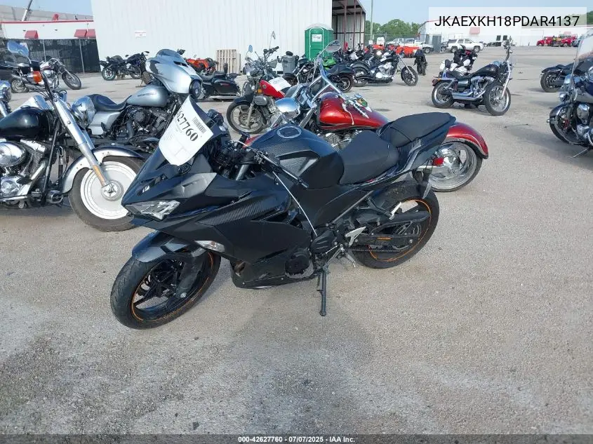 2023 Kawasaki Ex400 VIN: JKAEXKH18PDAR4137 Lot: 42627760
