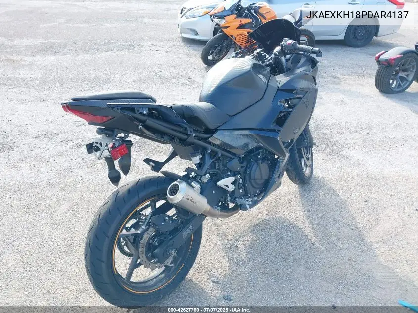 2023 Kawasaki Ex400 VIN: JKAEXKH18PDAR4137 Lot: 42627760