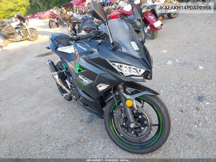 2023 Kawasaki Ex400 VIN: JKAEXKH14PDAP0966 Lot: 42652571