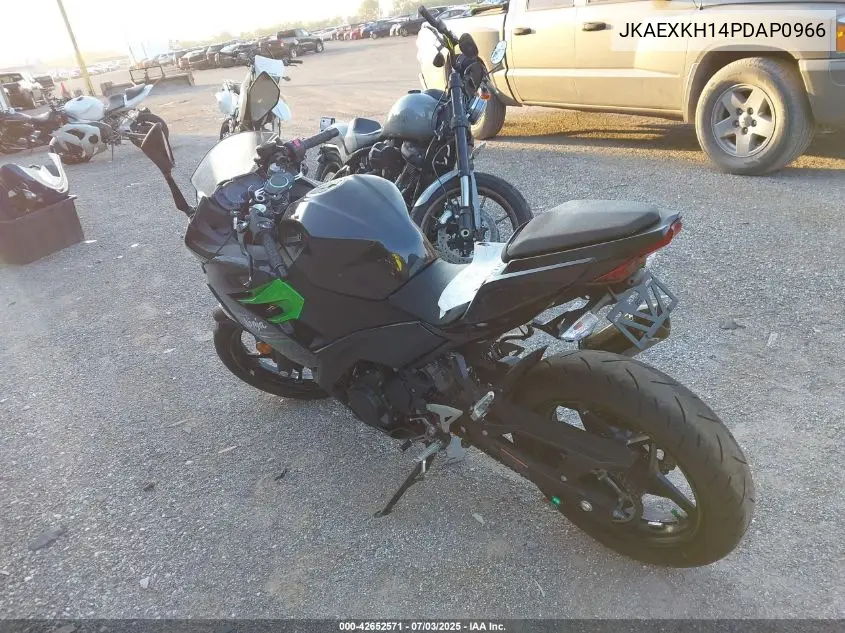 2023 Kawasaki Ex400 VIN: JKAEXKH14PDAP0966 Lot: 42652571