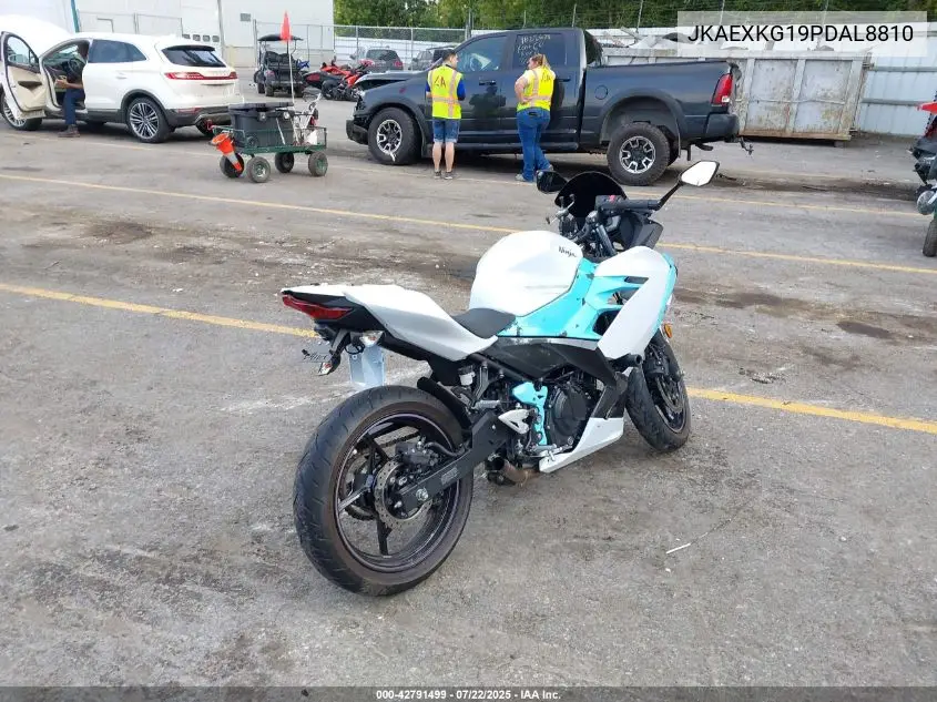 2023 Kawasaki Ex400 VIN: JKAEXKG19PDAL8810 Lot: 42791499