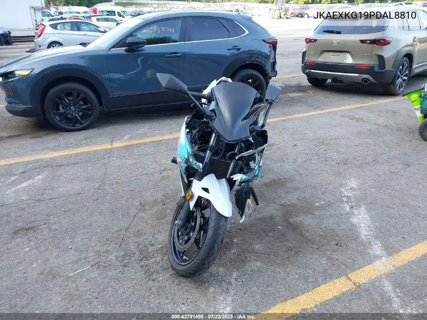 2023 Kawasaki Ex400 VIN: JKAEXKG19PDAL8810 Lot: 42791499