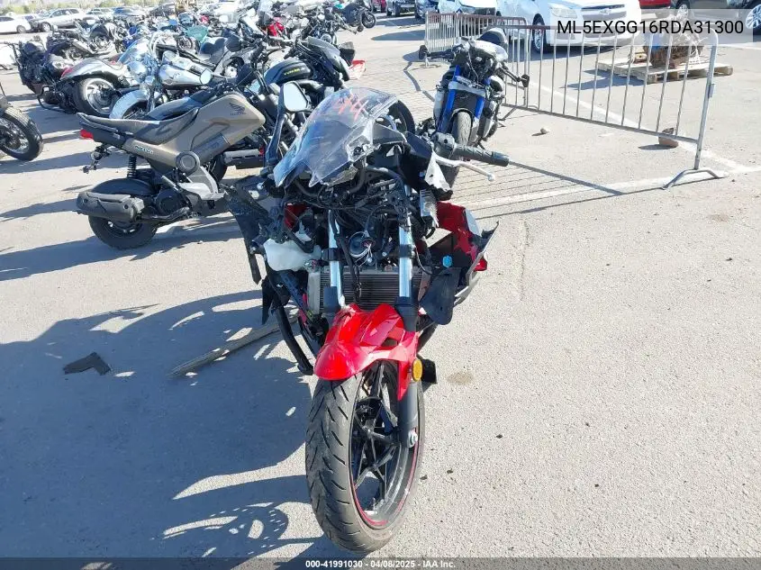 2024 Kawasaki Ex500 VIN: ML5EXGG16RDA31300 Lot: 41991030