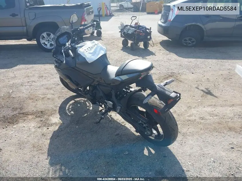 2024 Kawasaki Ex650 P VIN: ML5EXEP10RDAD5584 Lot: 42426954