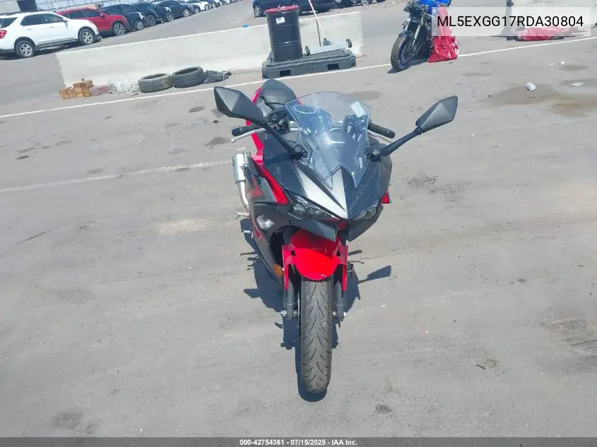 2024 Kawasaki Ex500 VIN: ML5EXGG17RDA30804 Lot: 42754361