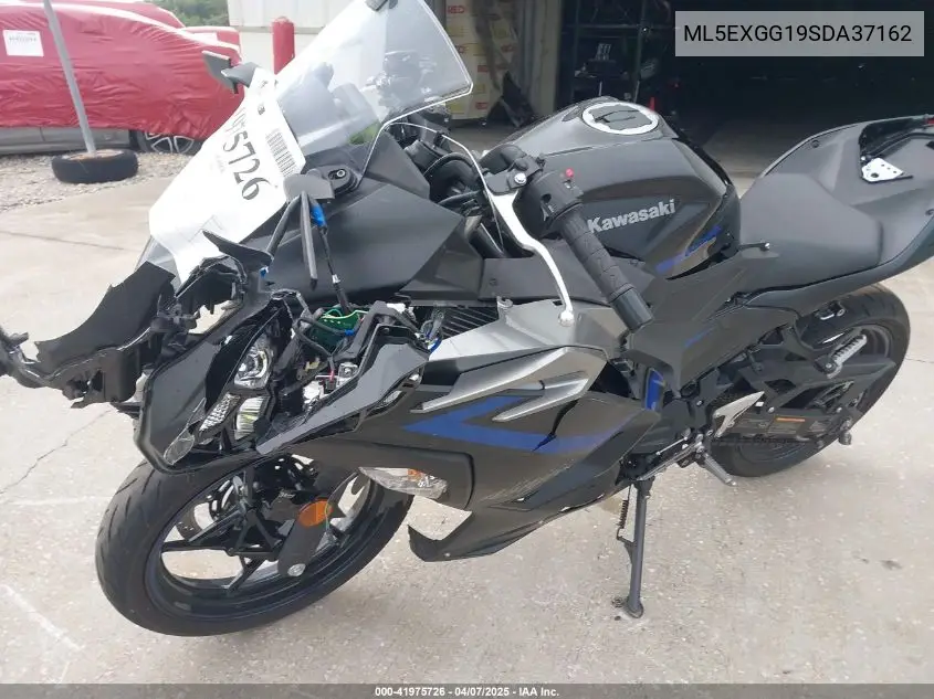 2025 Kawasaki Ex500 VIN: ML5EXGG19SDA37162 Lot: 41975726