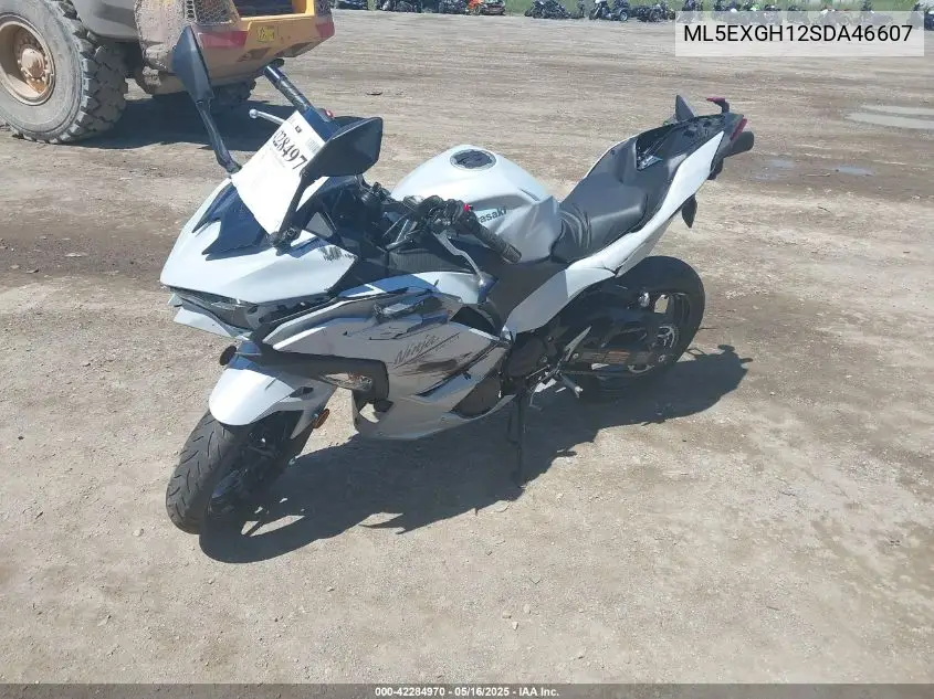 2025 Kawasaki Ex500 H VIN: ML5EXGH12SDA46607 Lot: 42284970