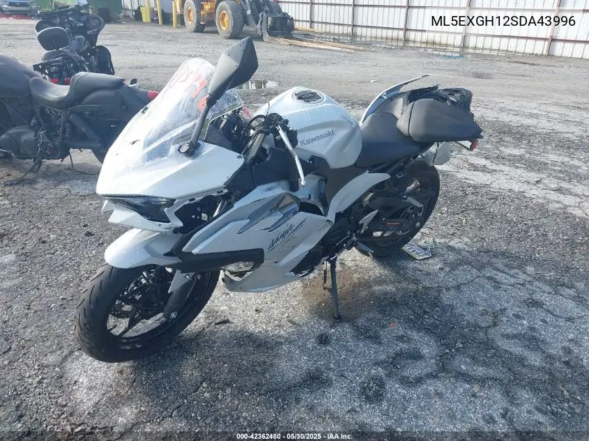 2025 Kawasaki Ex500 H VIN: ML5EXGH12SDA43996 Lot: 42362480