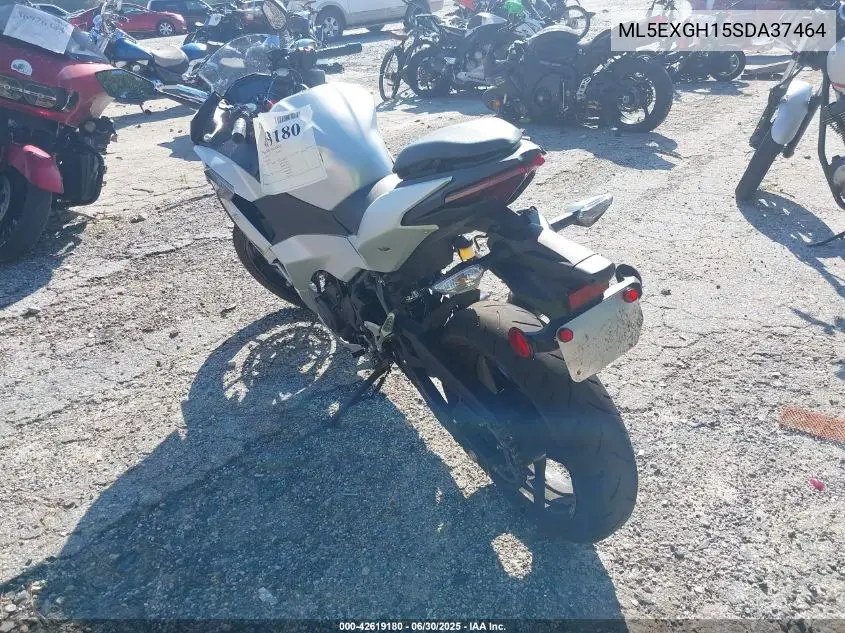 2025 Kawasaki Ex500 H VIN: ML5EXGH15SDA37464 Lot: 42619180