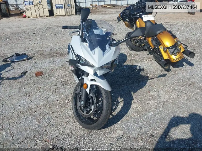 2025 Kawasaki Ex500 H VIN: ML5EXGH15SDA37464 Lot: 42619180