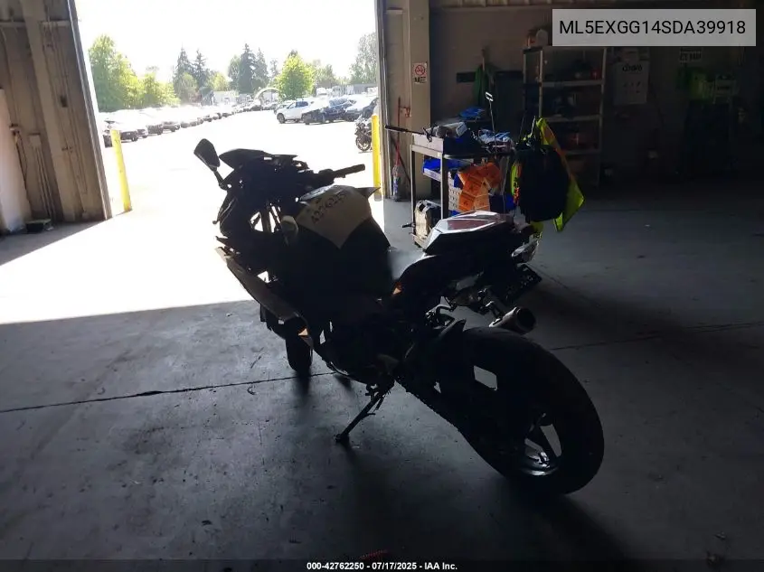 2025 Kawasaki Ex500 VIN: ML5EXGG14SDA39918 Lot: 42762250