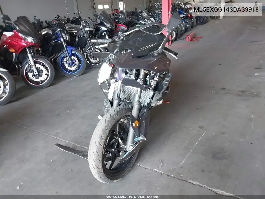 2025 Kawasaki Ex500 VIN: ML5EXGG14SDA39918 Lot: 42762250