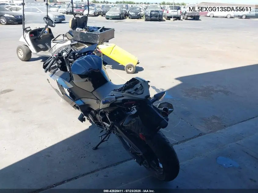 2025 Kawasaki Ex500 VIN: ML5EXGG13SDA55611 Lot: 42820411