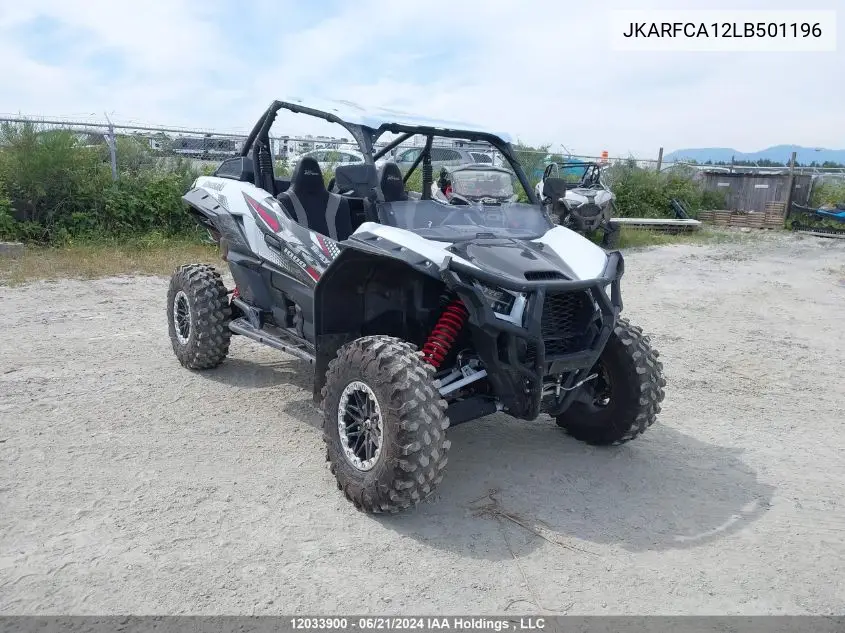 2020 Kawasaki Krf 1000 A VIN: JKARFCA12LB501196 Lot: 12033900