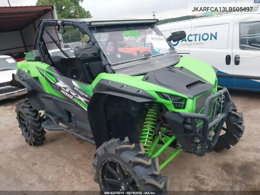 2020 Kawasaki Krf 1000 A VIN: JKARFCA13LB505497 Lot: 42276315
