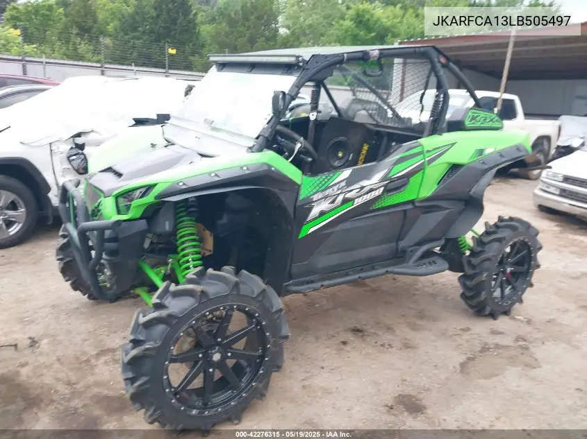 2020 Kawasaki Krf 1000 A VIN: JKARFCA13LB505497 Lot: 42276315