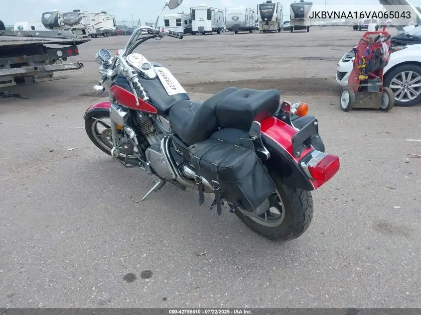 1997 Kawasaki Vn1500 A VIN: JKBVNAA16VA065043 Lot: 42755510