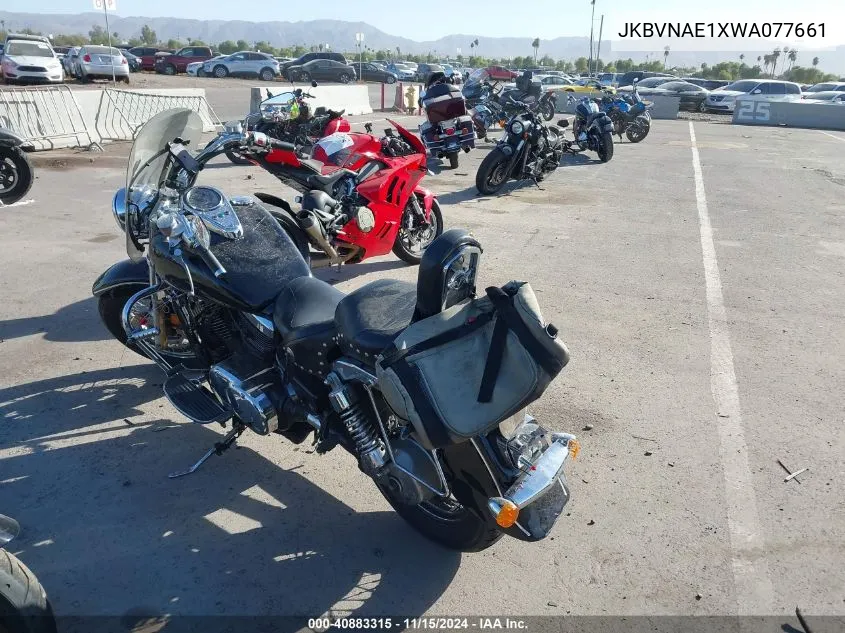 1998 Kawasaki Vn1500 E VIN: JKBVNAE1XWA077661 Lot: 40883315