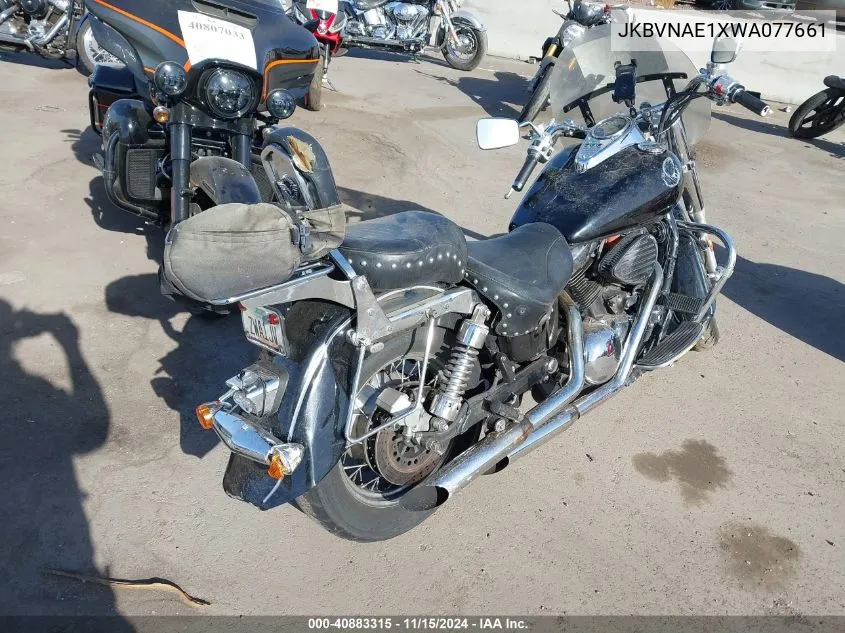 1998 Kawasaki Vn1500 E VIN: JKBVNAE1XWA077661 Lot: 40883315