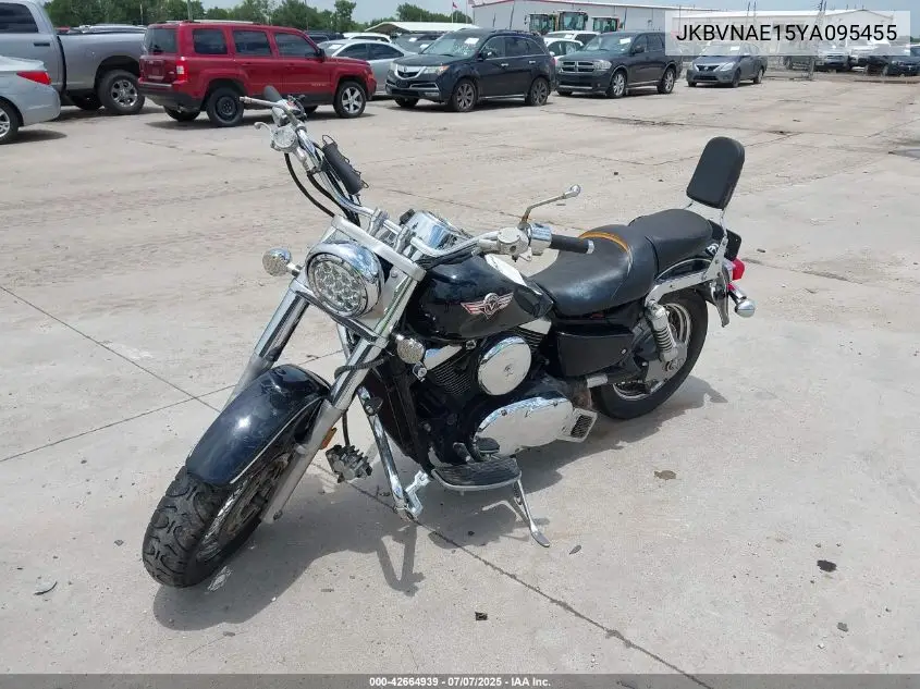 2000 Kawasaki Vn1500 E VIN: JKBVNAE15YA095455 Lot: 42664939