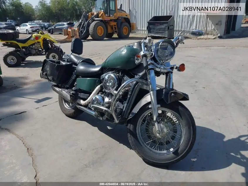 2007 Kawasaki Vn1500 N1 VIN: JKBVNAN107A028941 Lot: 42544534