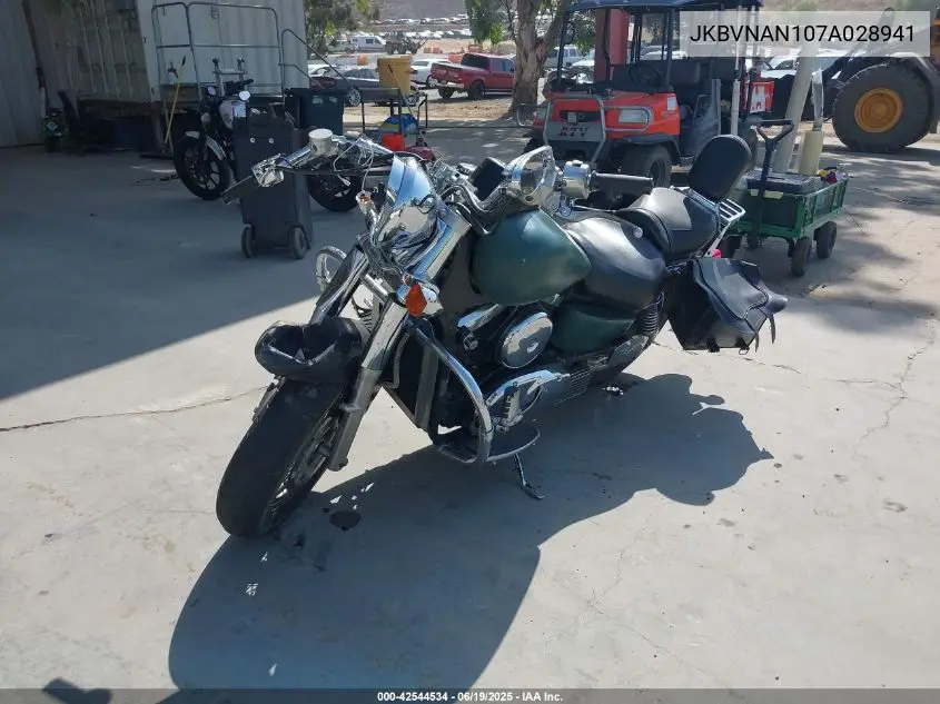 2007 Kawasaki Vn1500 N1 VIN: JKBVNAN107A028941 Lot: 42544534