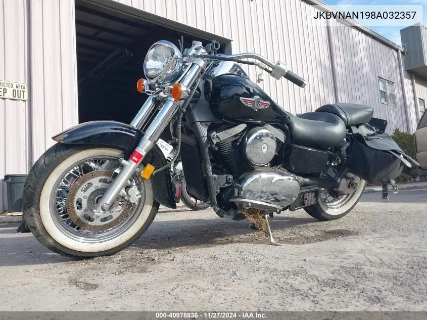 2008 Kawasaki Vn1500 N1 VIN: JKBVNAN198A032357 Lot: 40978836