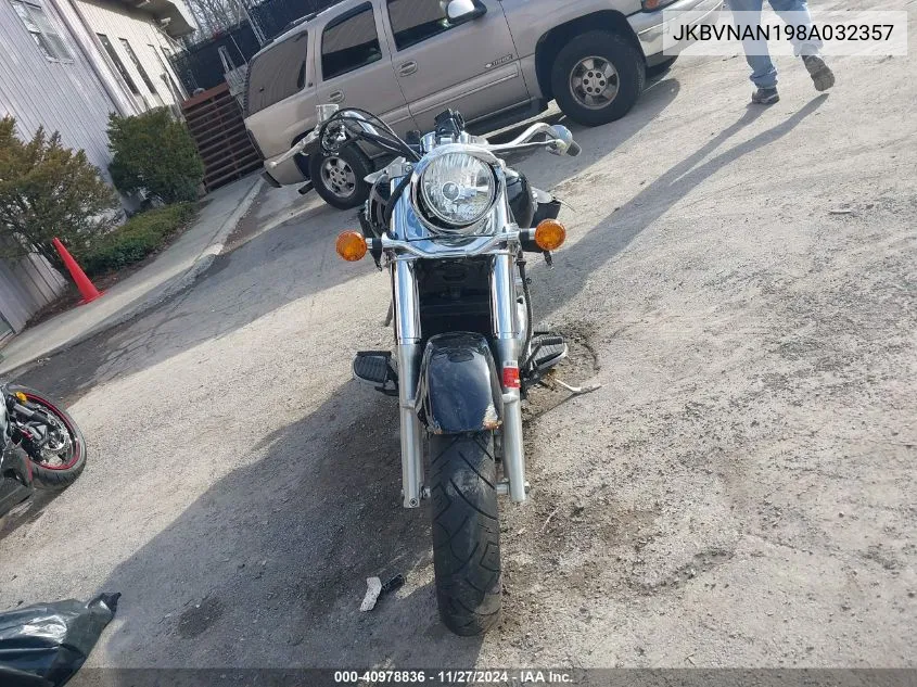 2008 Kawasaki Vn1500 N1 VIN: JKBVNAN198A032357 Lot: 40978836