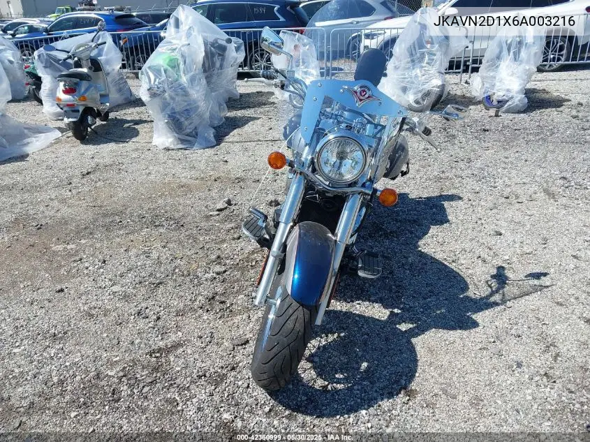 2006 Kawasaki Vn900 D VIN: JKAVN2D1X6A003216 Lot: 42360999