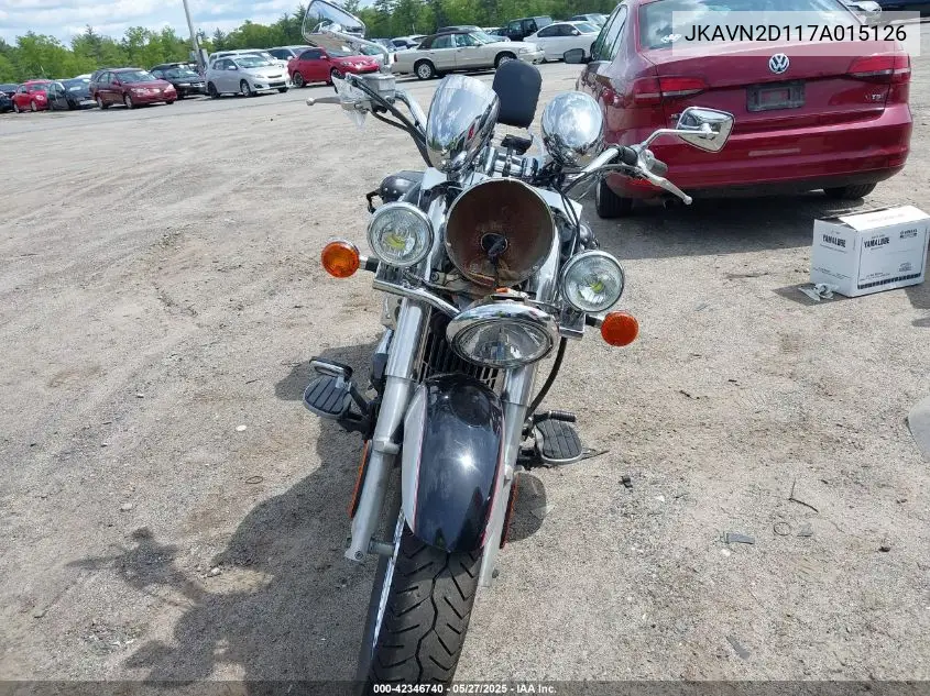 2007 Kawasaki Vn900 D VIN: JKAVN2D117A015126 Lot: 42346740